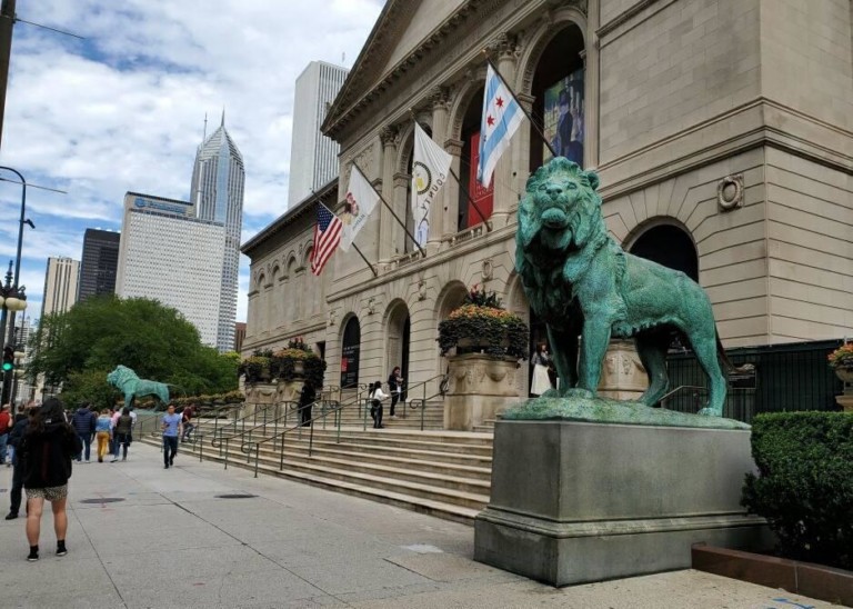 Art Institute of Chicago, where Chris's grandmother, Marie, was offered a fellowship but declined it to marry.