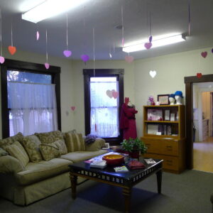 Valentine's Day decorations 2013 at old BCRC