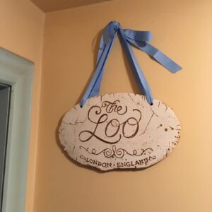 The Loo sign