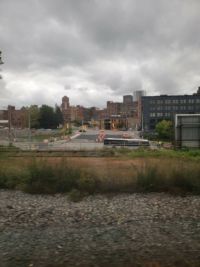 Rochester NY where I lived for 5 years, taken from right in front of station.