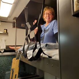 Night-night from somewhere near Winnipeg.