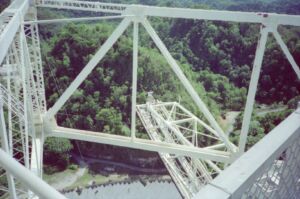 Andrea and me at end of azimuth arm